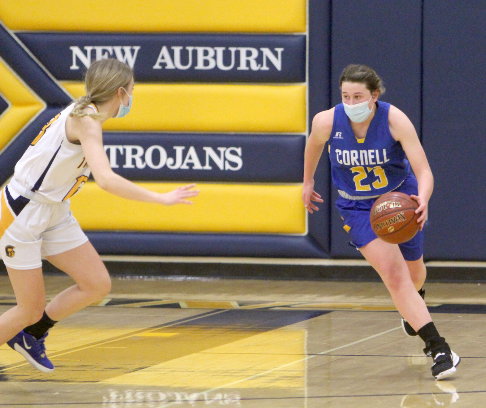 Cornell at New Auburn girls basketball 1-15-21